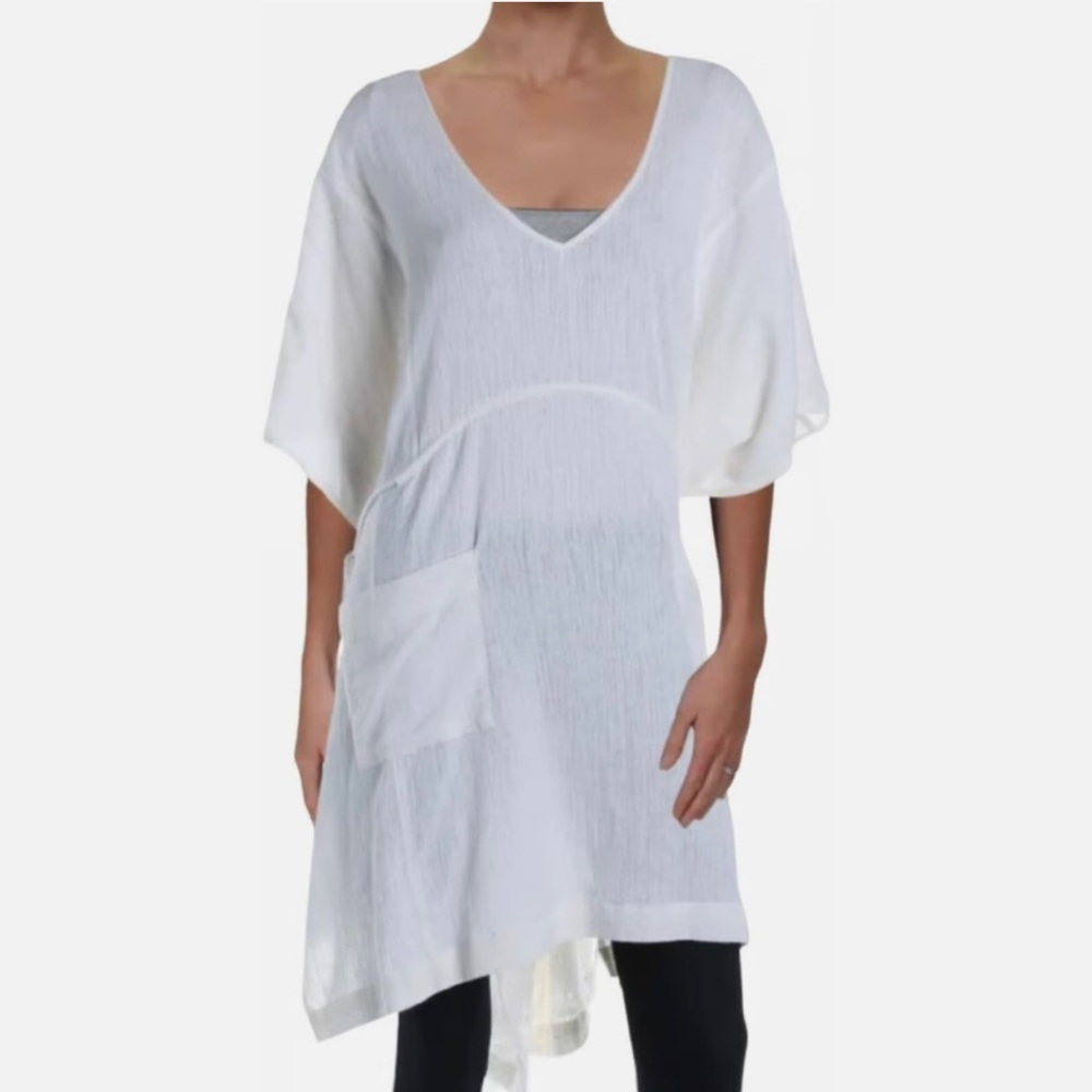 Free People 100% Heavyweight Gauze Cotton Swim Cover-up Size XS/S